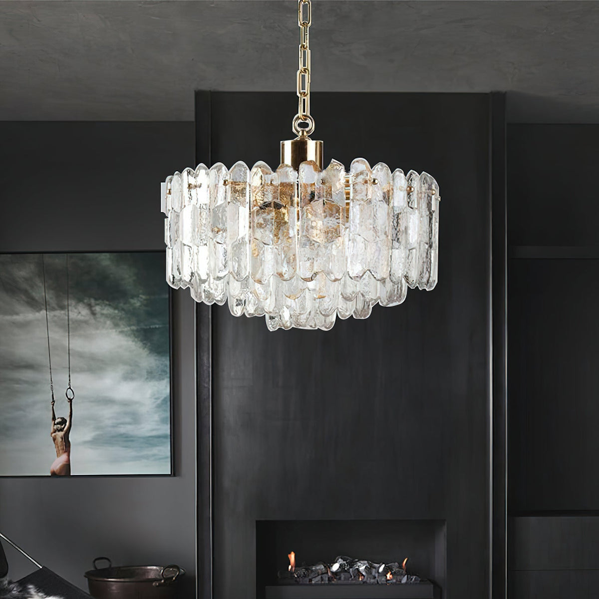Kalmar Palazzo Glass Chandelier - view 3