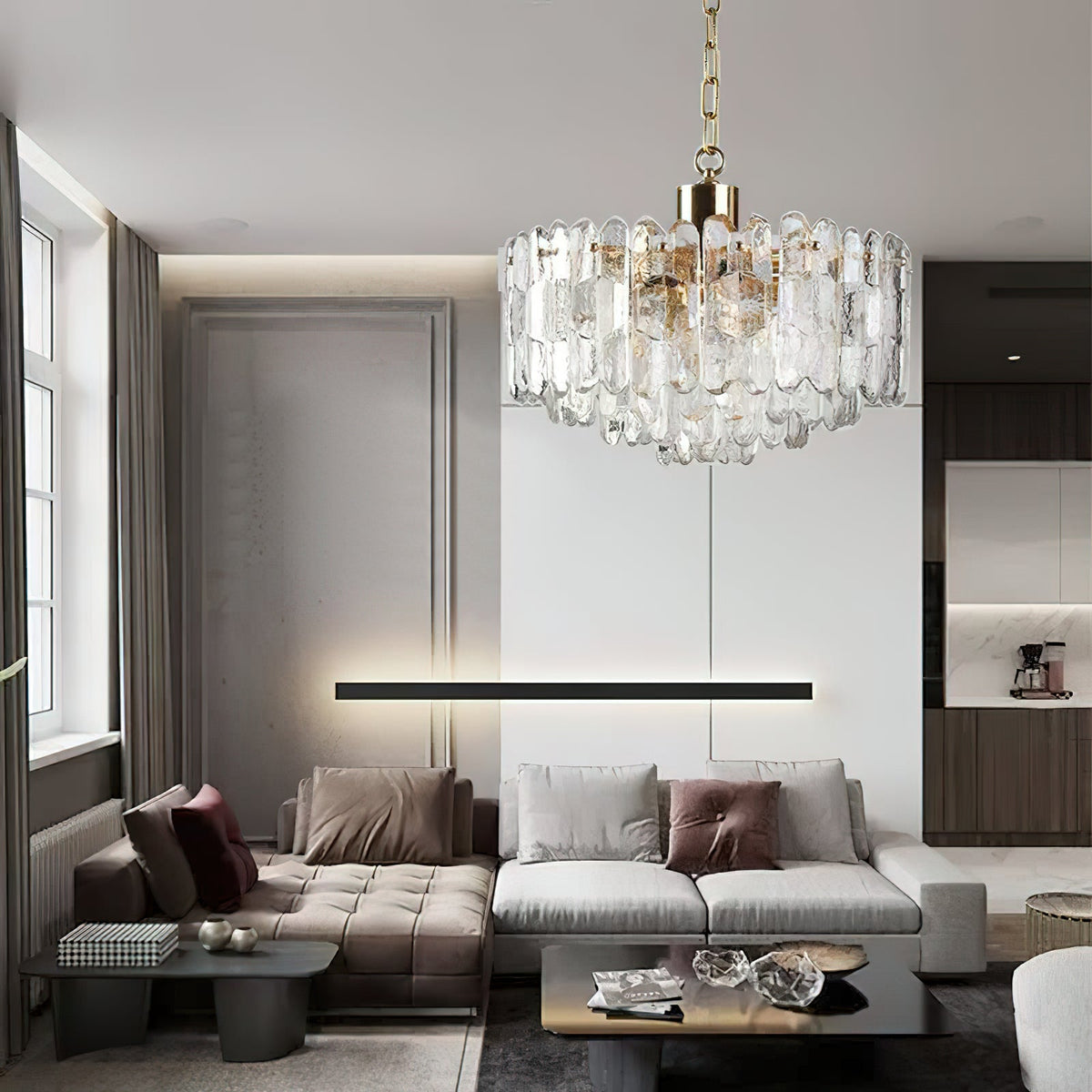 Kalmar Palazzo Glass Chandelier - view 6