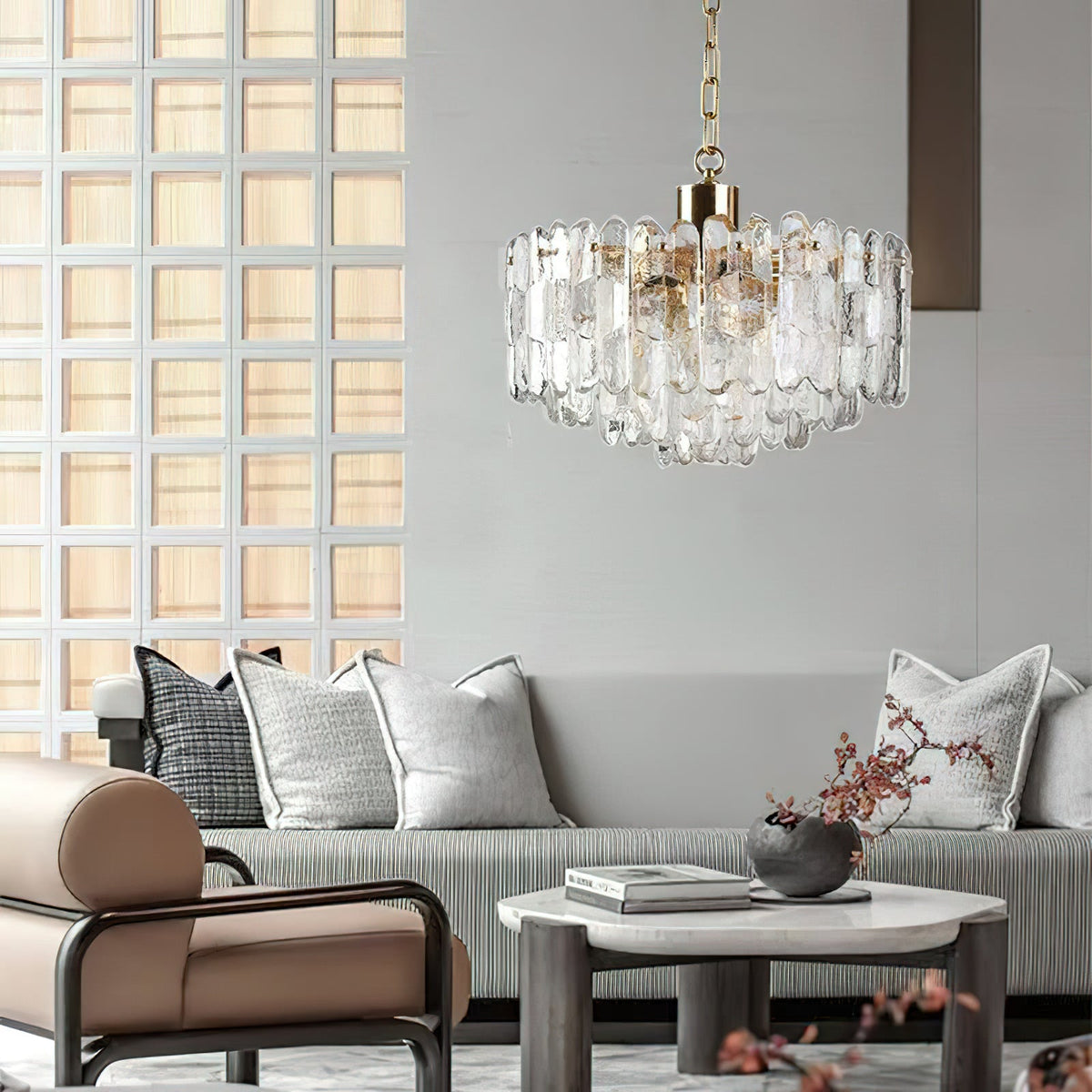Kalmar Palazzo Glass Chandelier - view 7