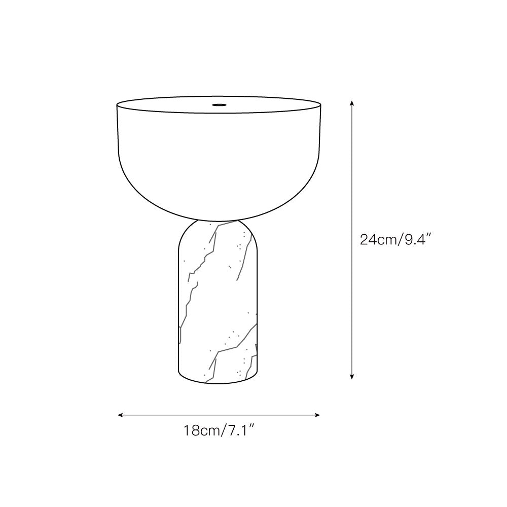 Kizu Table Lamp (built-in battery) - view 3