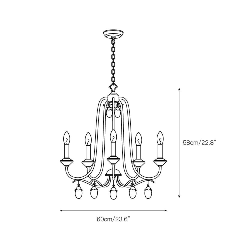 Kora Chandelier - view 3