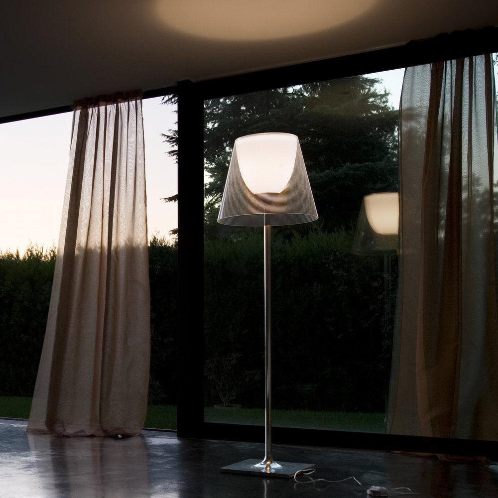 Chrome Prism Floor Lamp - view 9