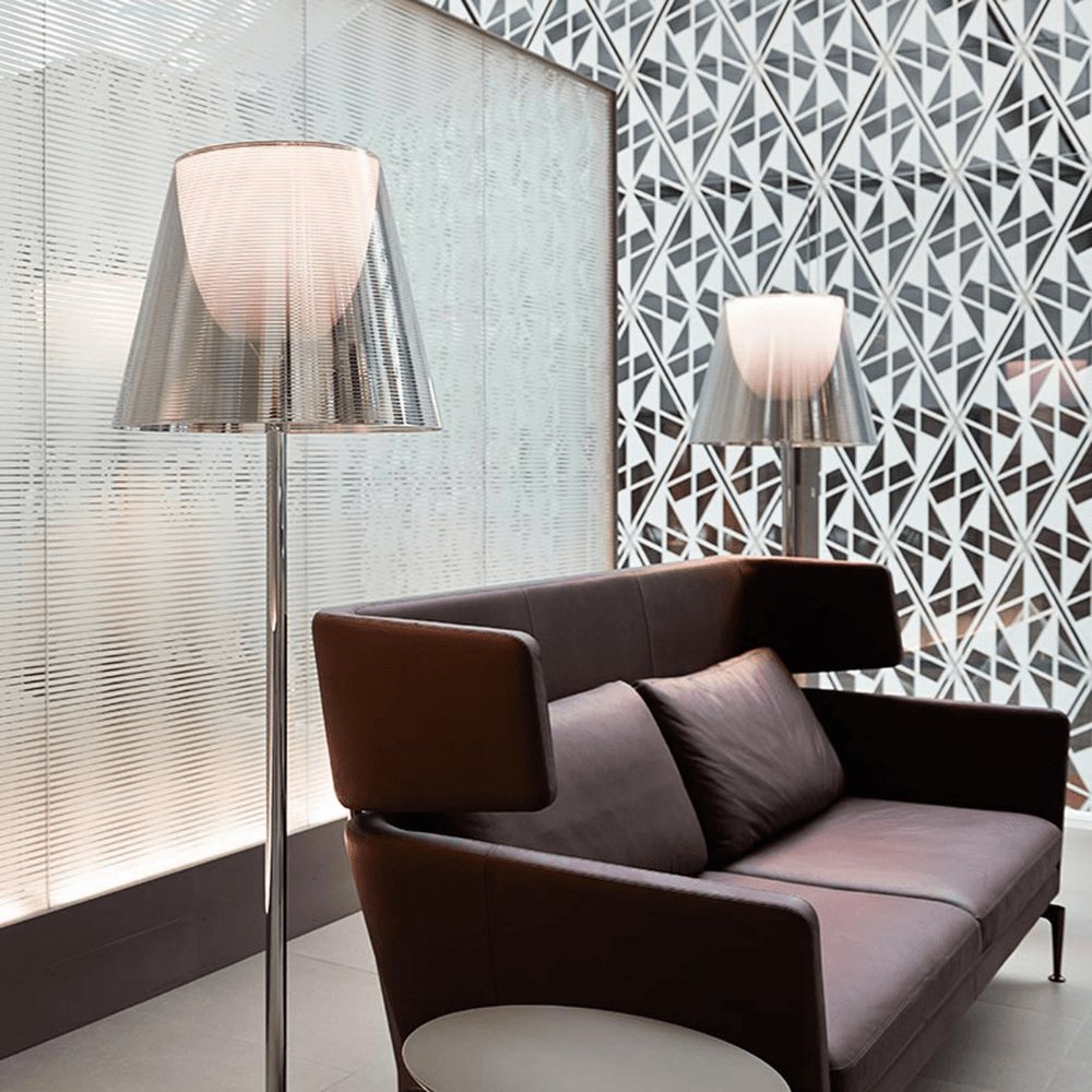 Chrome Prism Floor Lamp - view 8