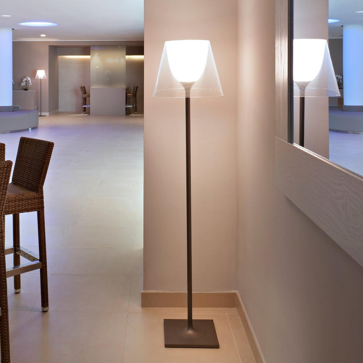 Chrome Prism Floor Lamp - view 2