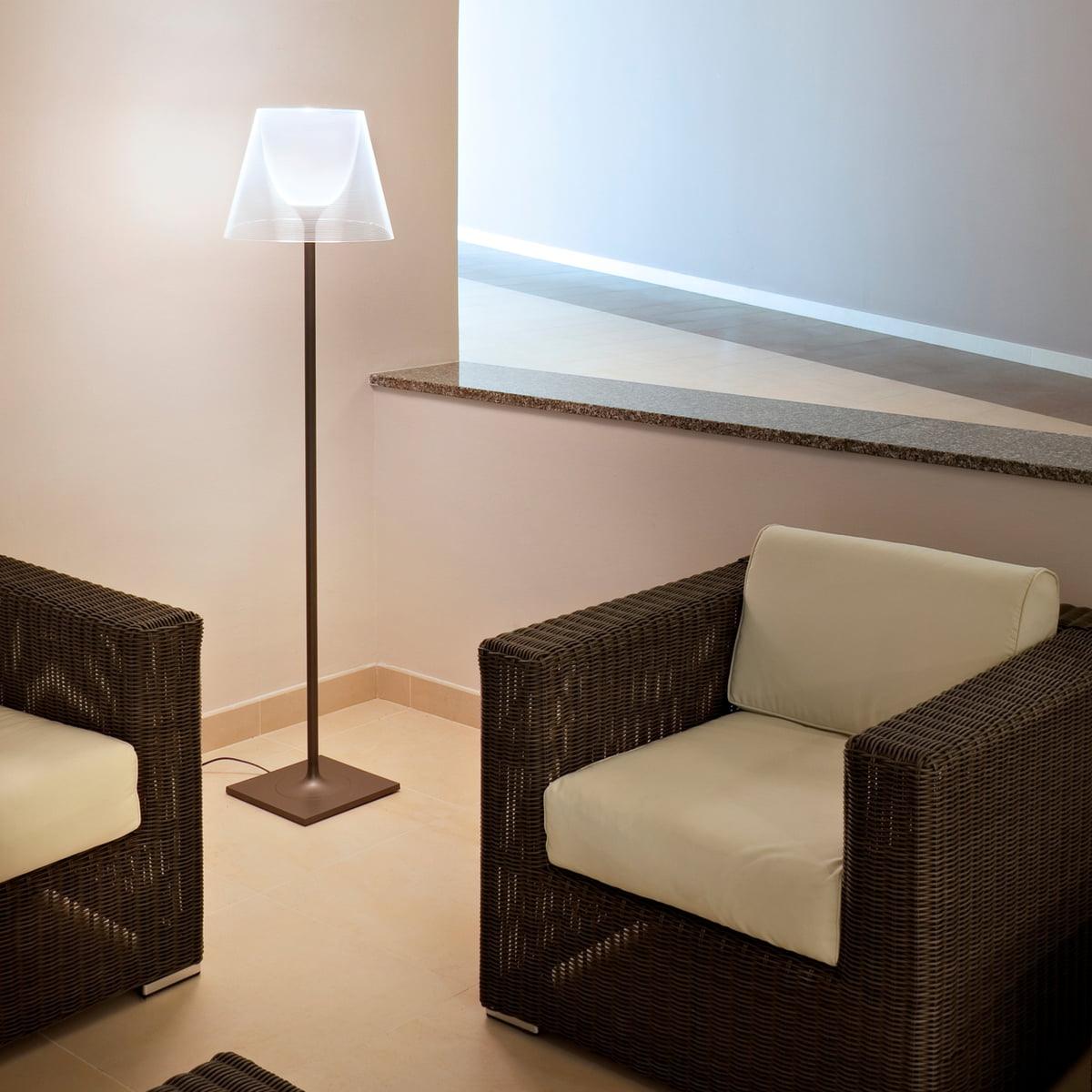Chrome Prism Floor Lamp - view 7