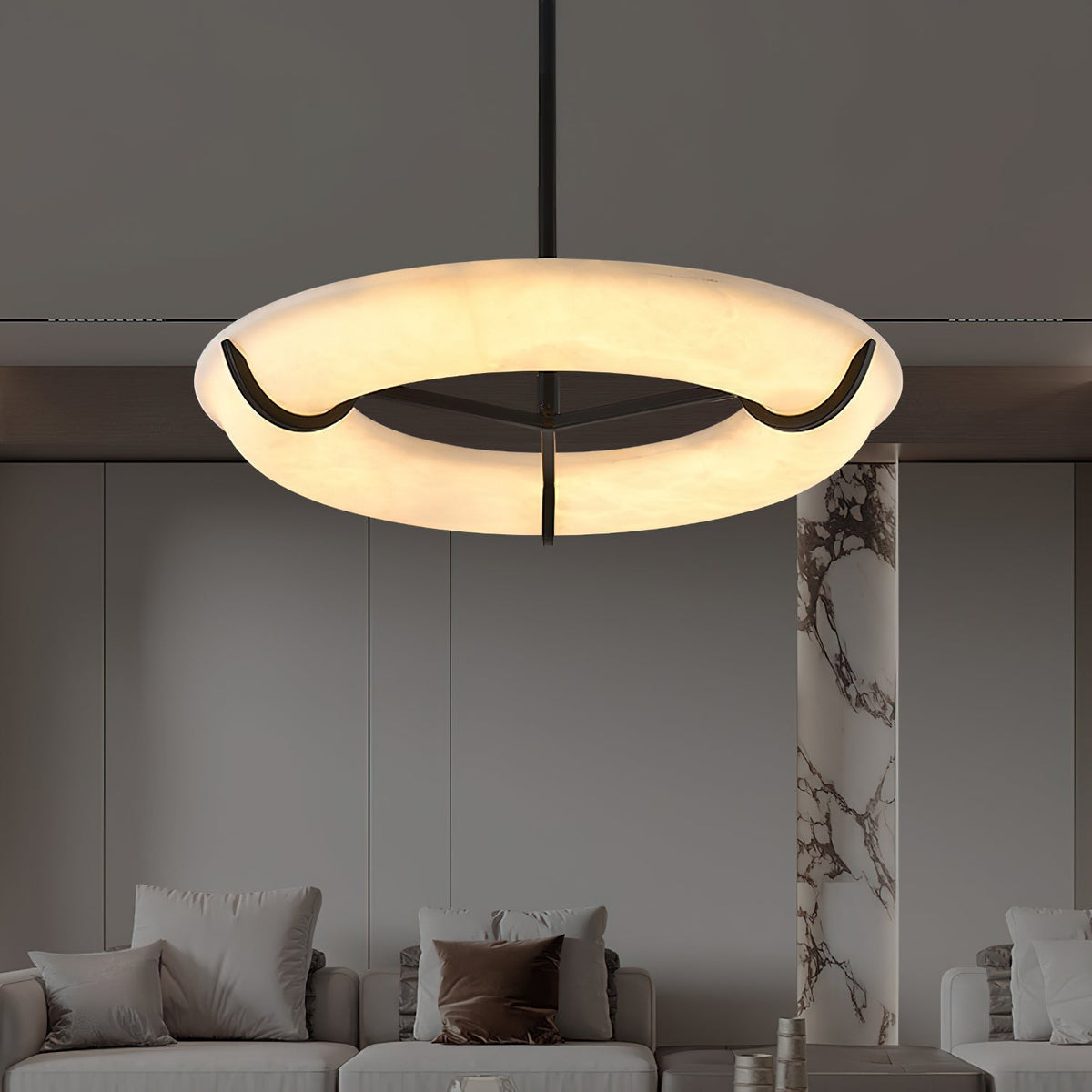 Kuklos Alabaster Chandelier - view 16