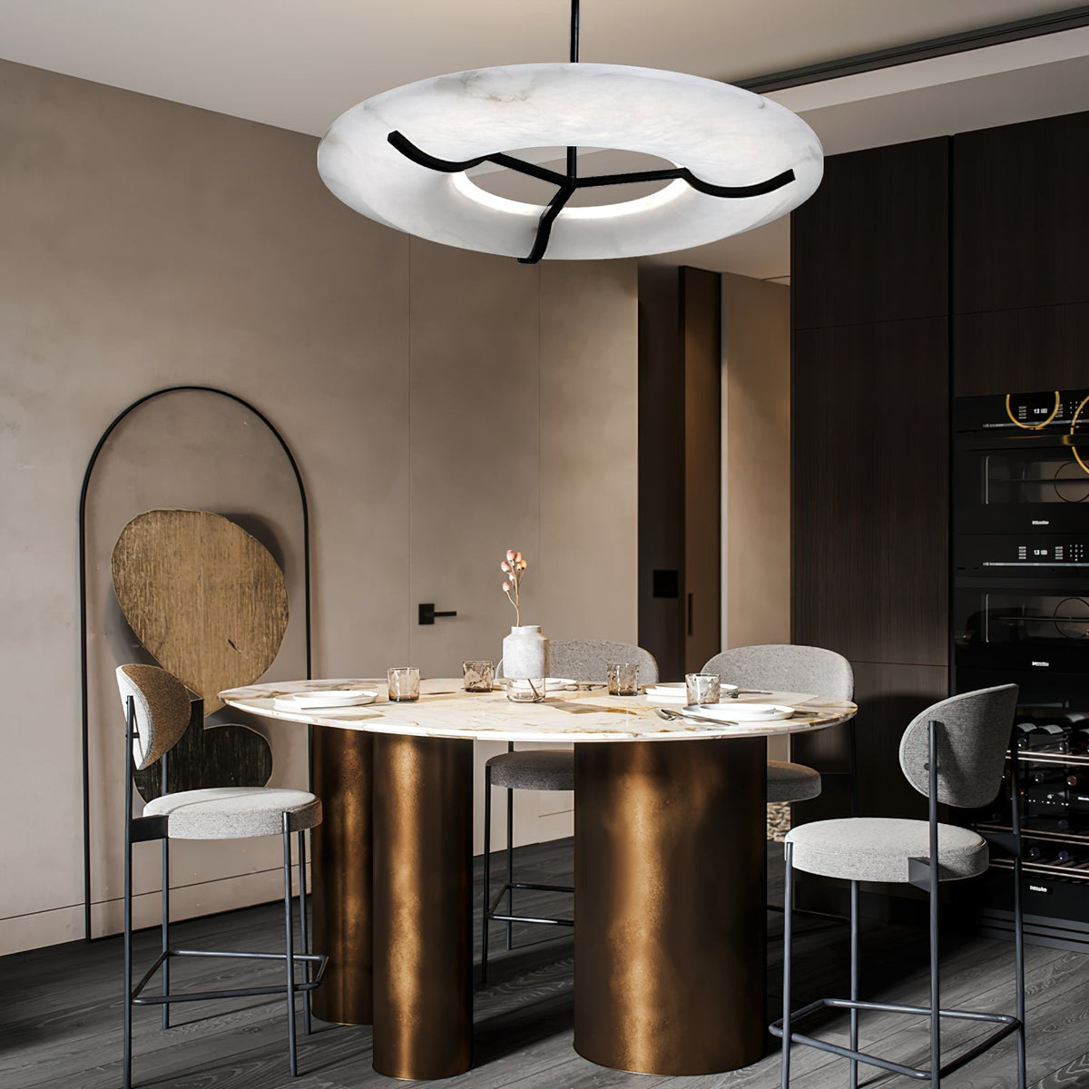 Kuklos Alabaster Chandelier - view 2