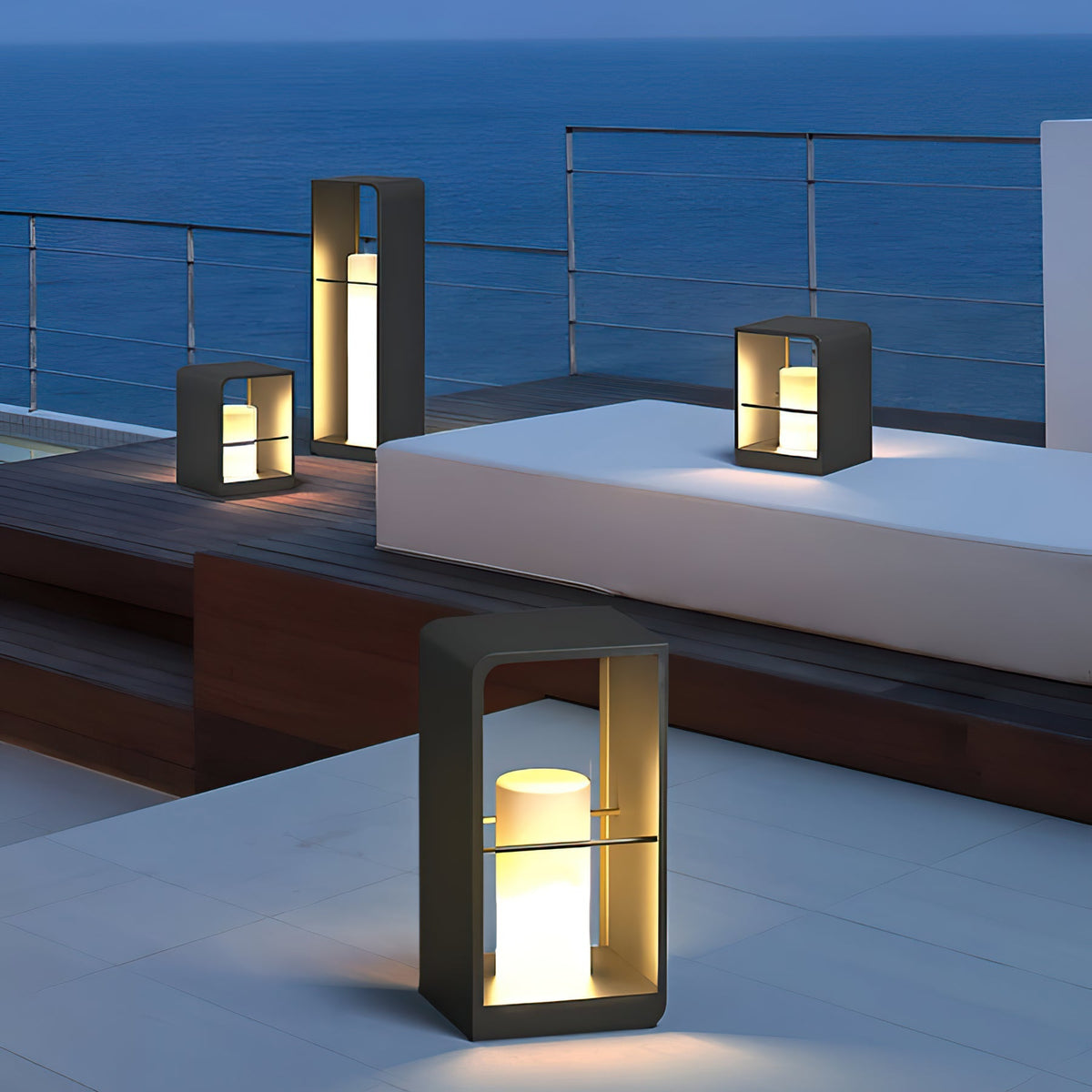 LED Lantern Garden Outdoor Light - view 3