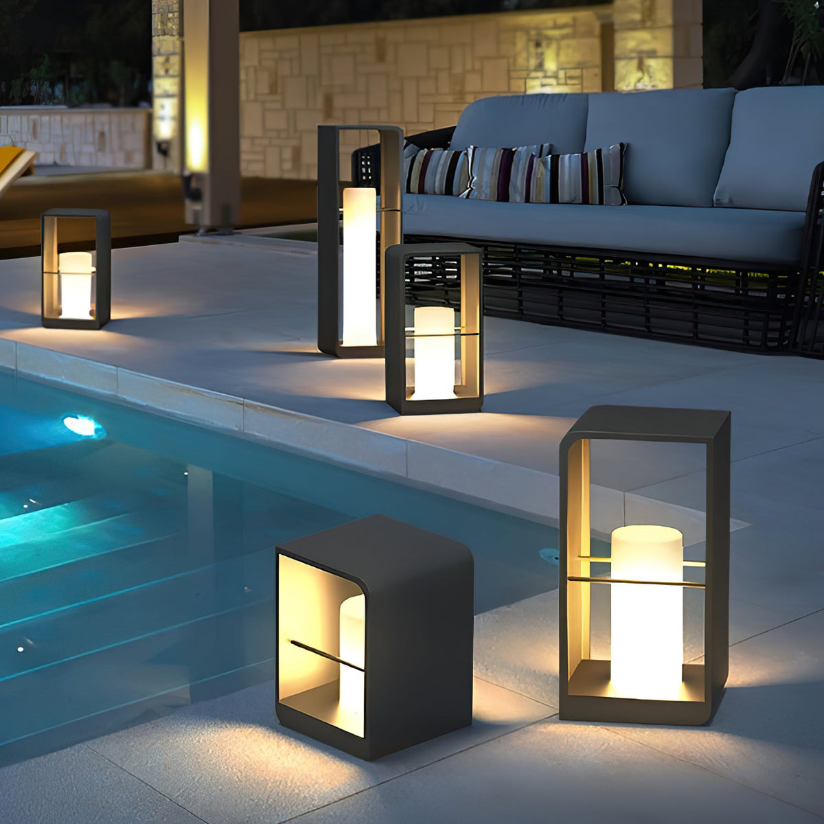 LED Lantern Garden Outdoor Light - view 8