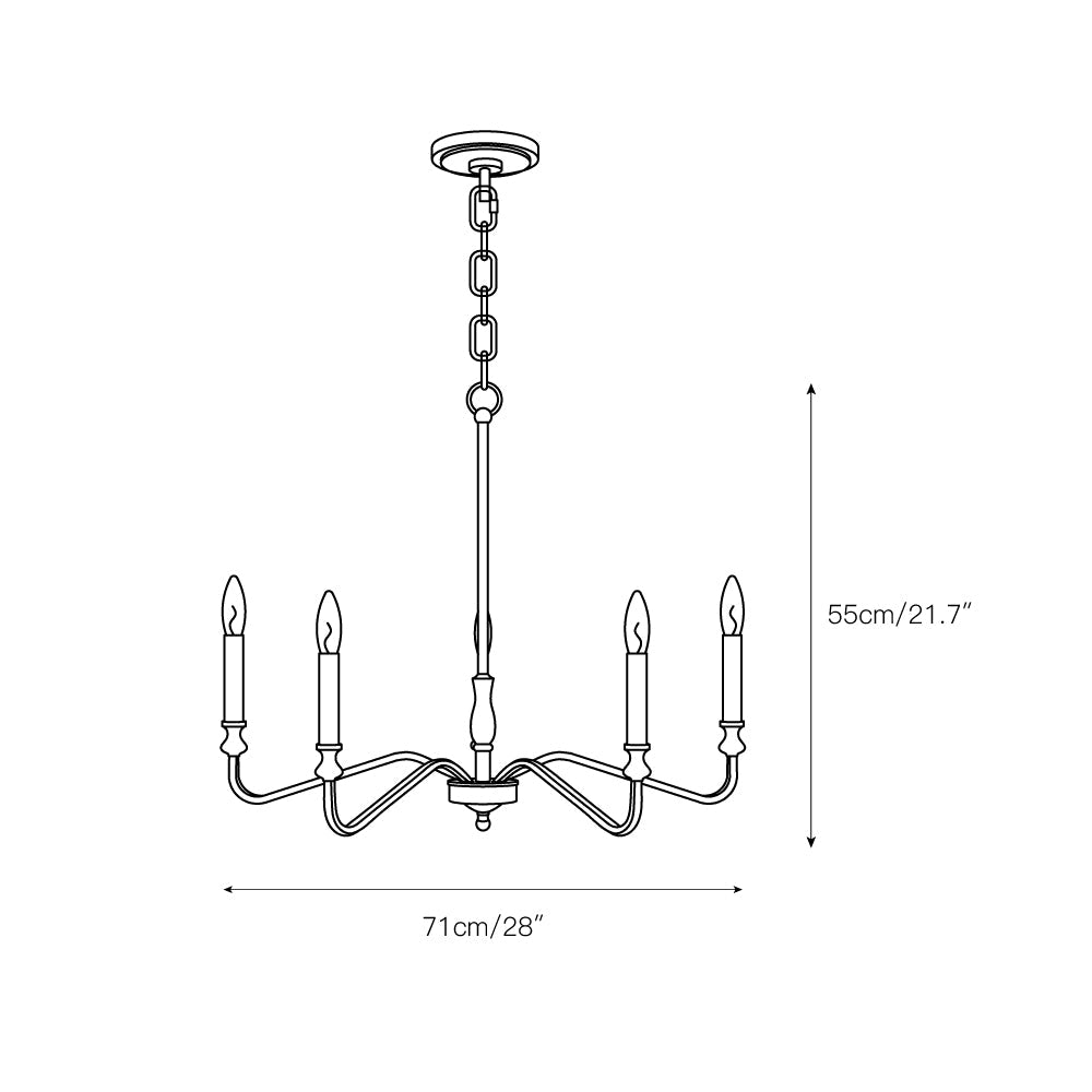 Lanne Chandelier - view 3