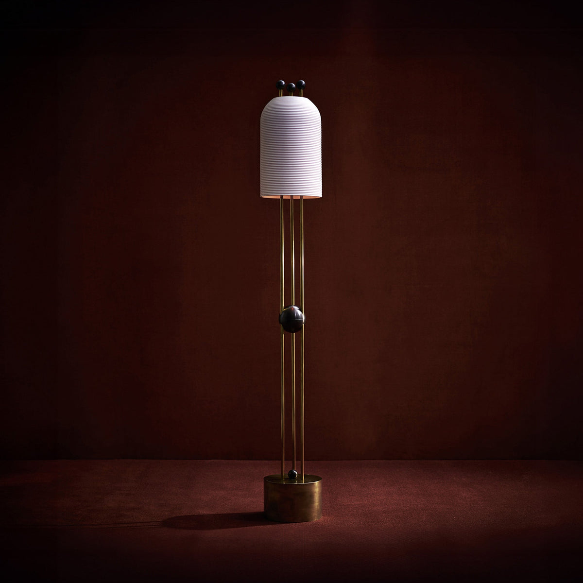 Lantern Glass Floor Lamp - view 5