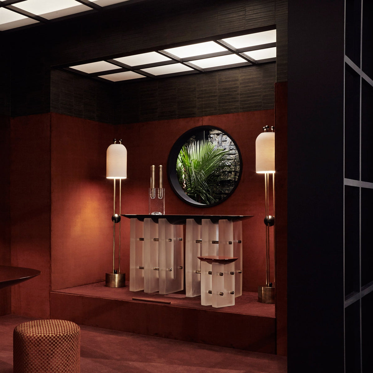 Lantern Glass Floor Lamp - view 6