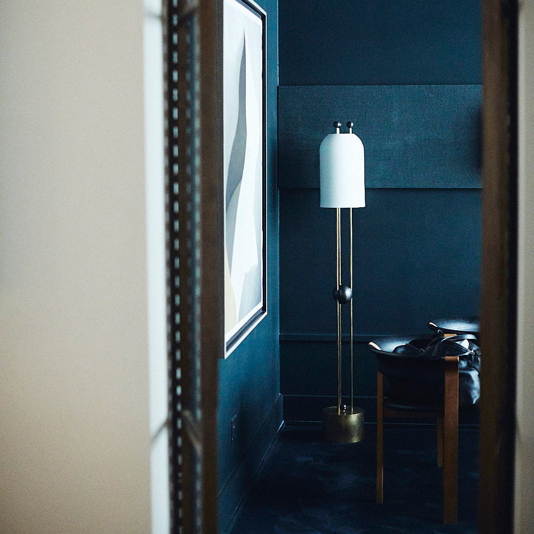Lantern Glass Floor Lamp - view 4