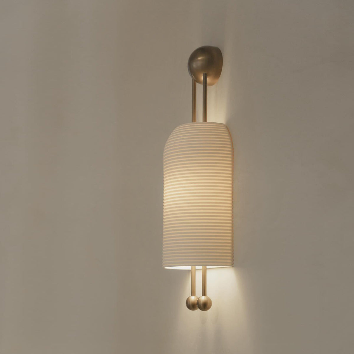 Zelaeora Modern Minimalist Glass Lantern Sconce Wall Lamp - view 14