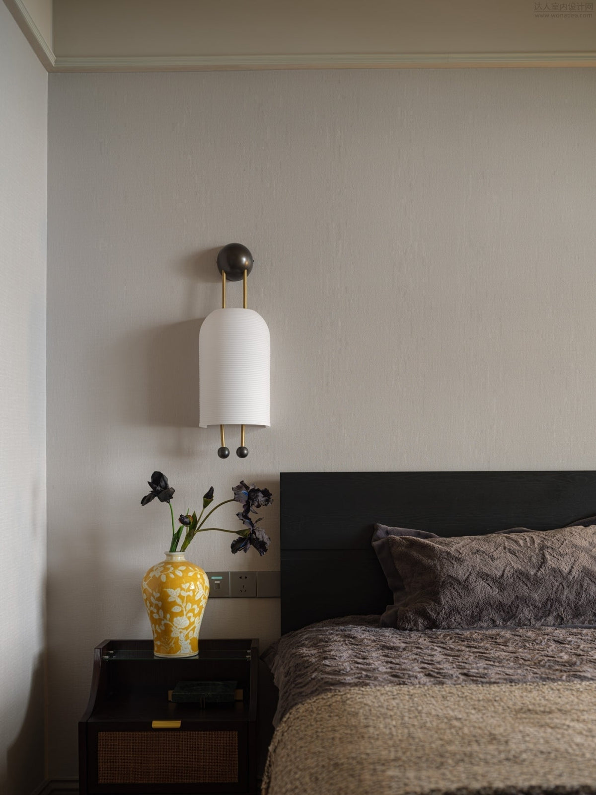 Zelaeora Modern Minimalist Glass Lantern Sconce Wall Lamp - view 24