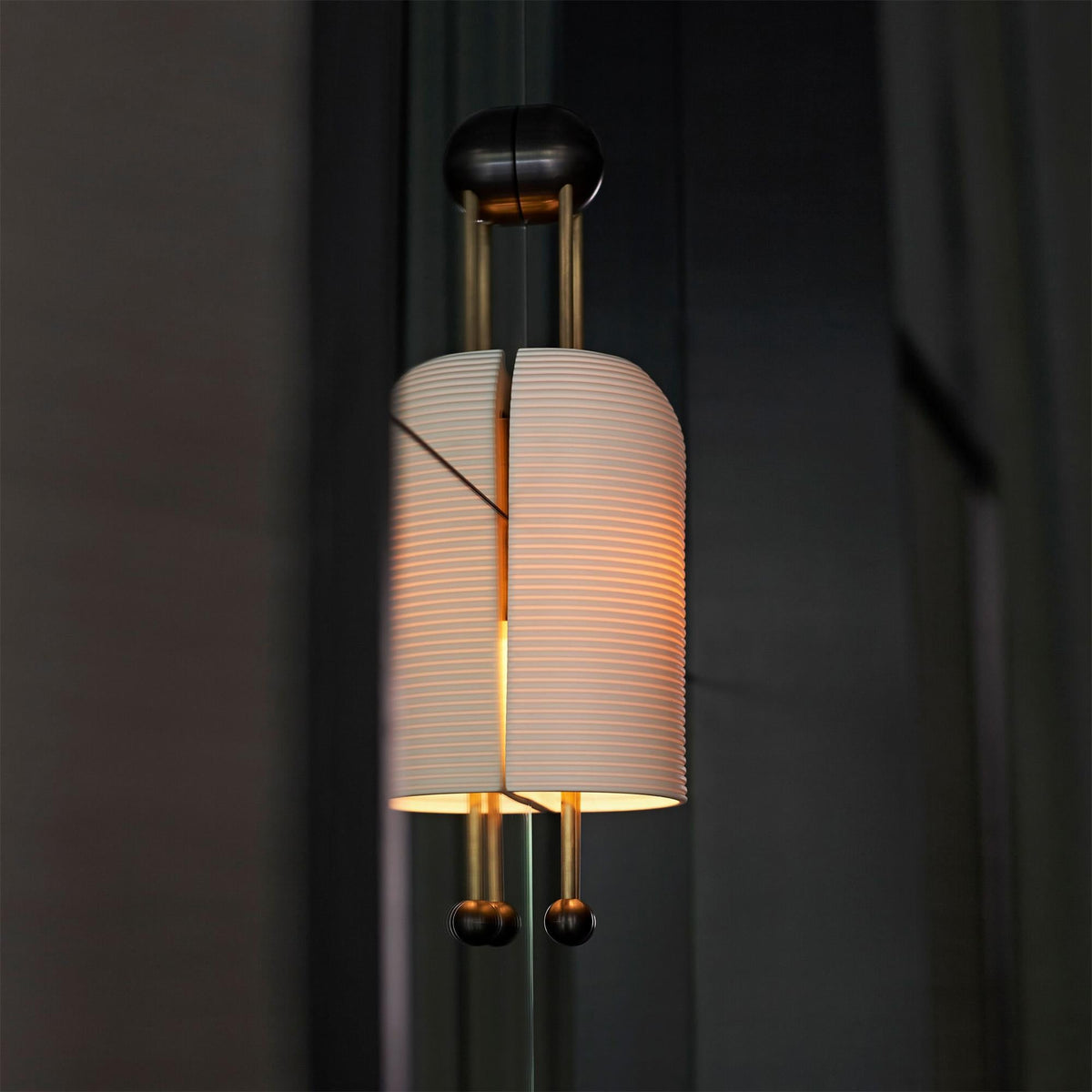 Zelaeora Modern Minimalist Glass Lantern Sconce Wall Lamp - view 12