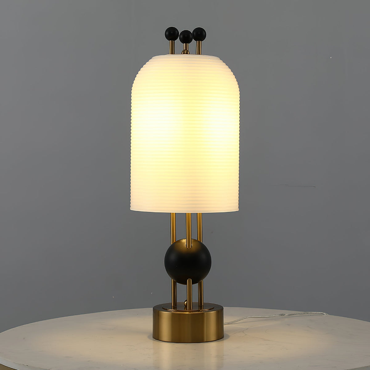 Lantern Glass Table Lamp - view 7