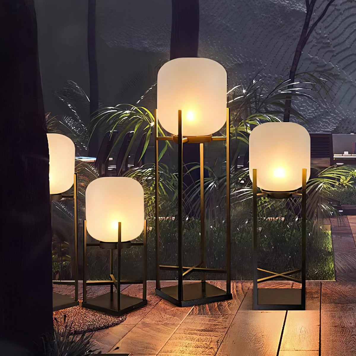 Lantern Floor Light - view 3