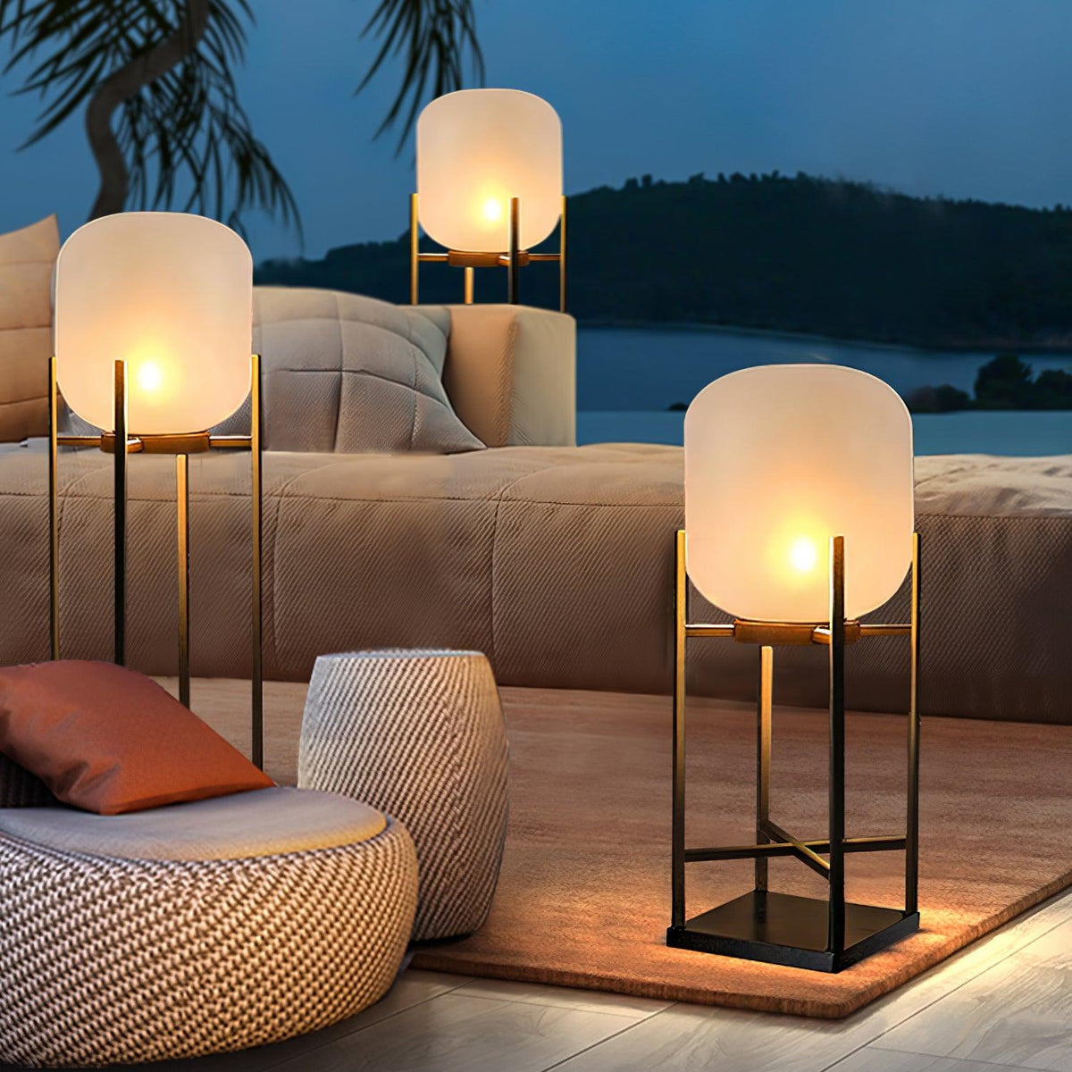 Lantern Floor Light - view 2