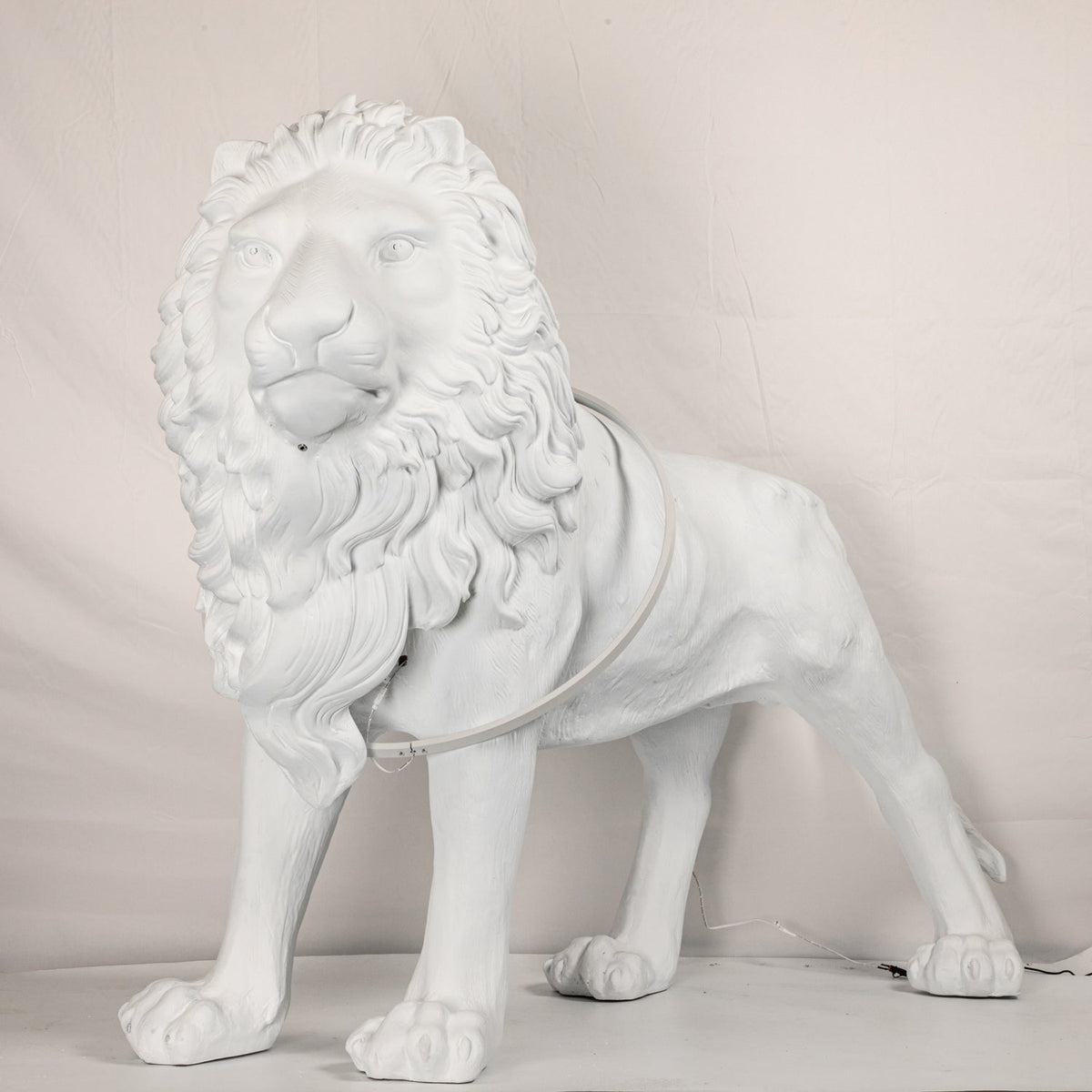 Leo Lion Sculpture Floor Lamp - view 12
