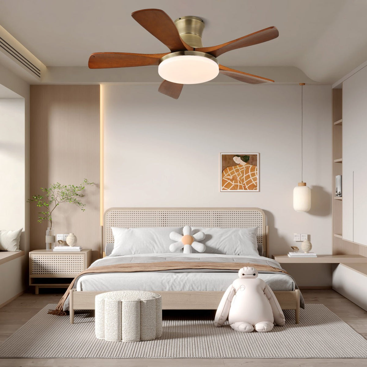 Liam Ceiling Fan Light - view 2