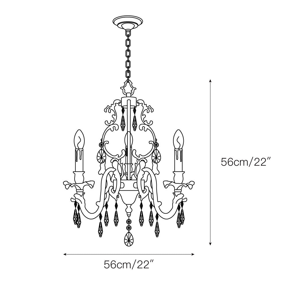 Lillianne Chandelier - view 3