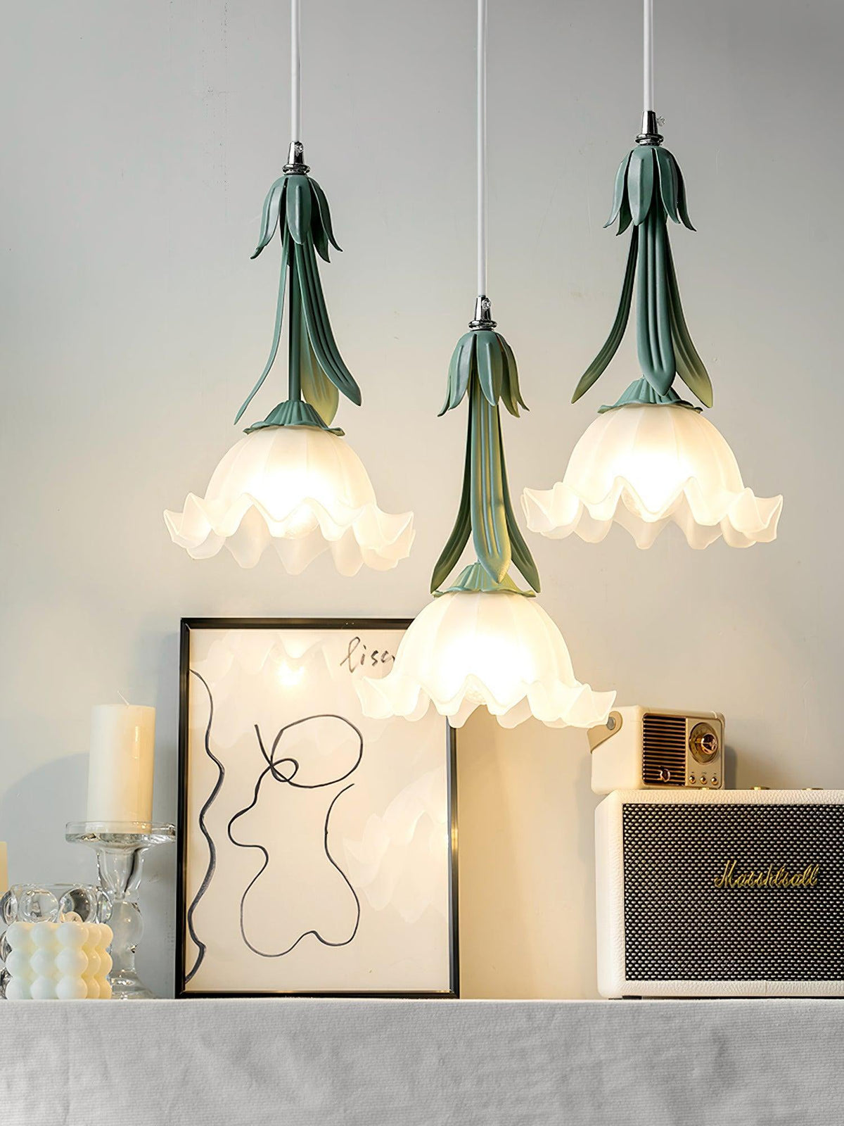 Lily of the Valley Pendant Light - view 10
