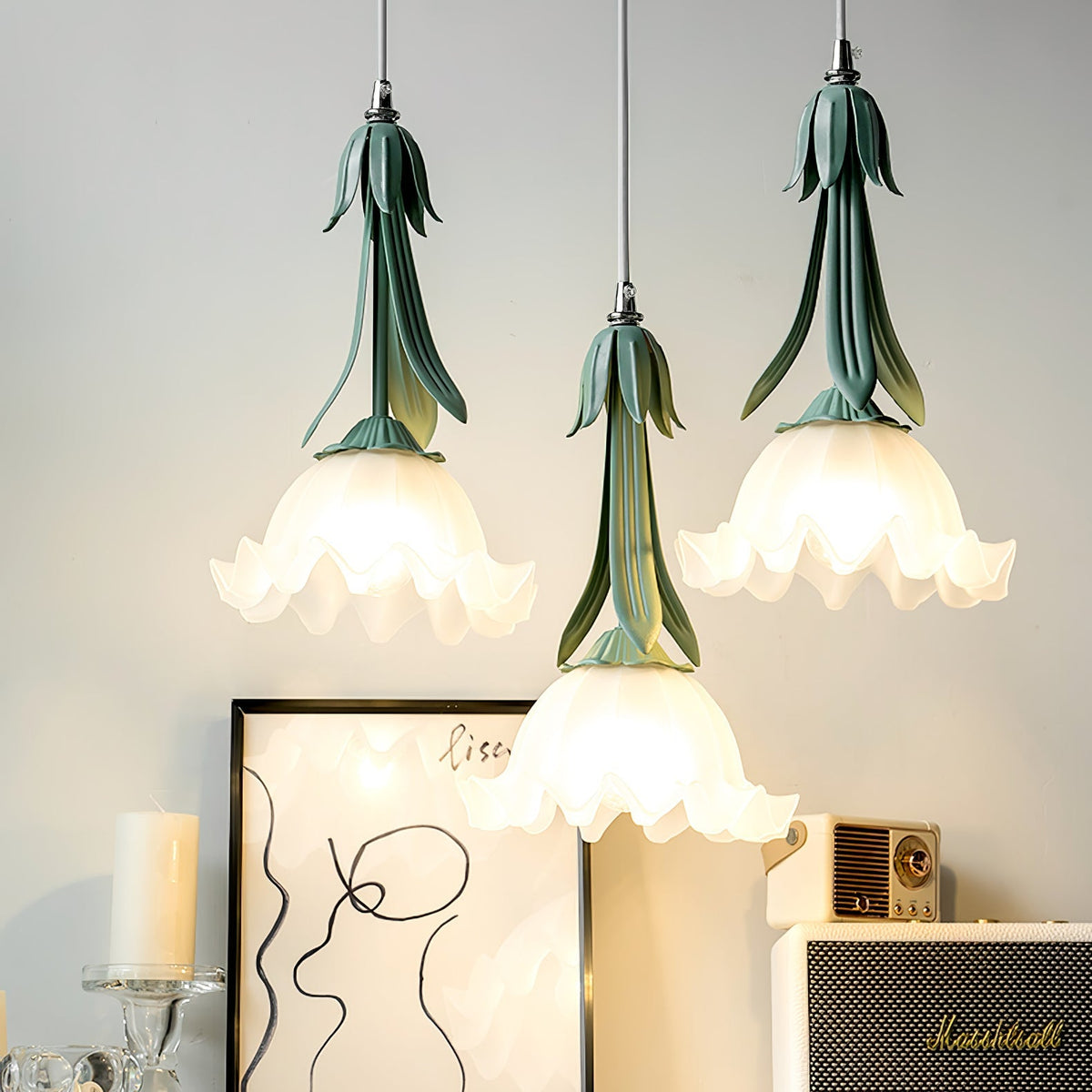 Lily of the Valley Pendant Light - view 3