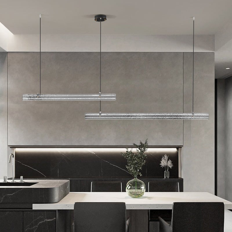 Linear Ribbon Island Pendant Light