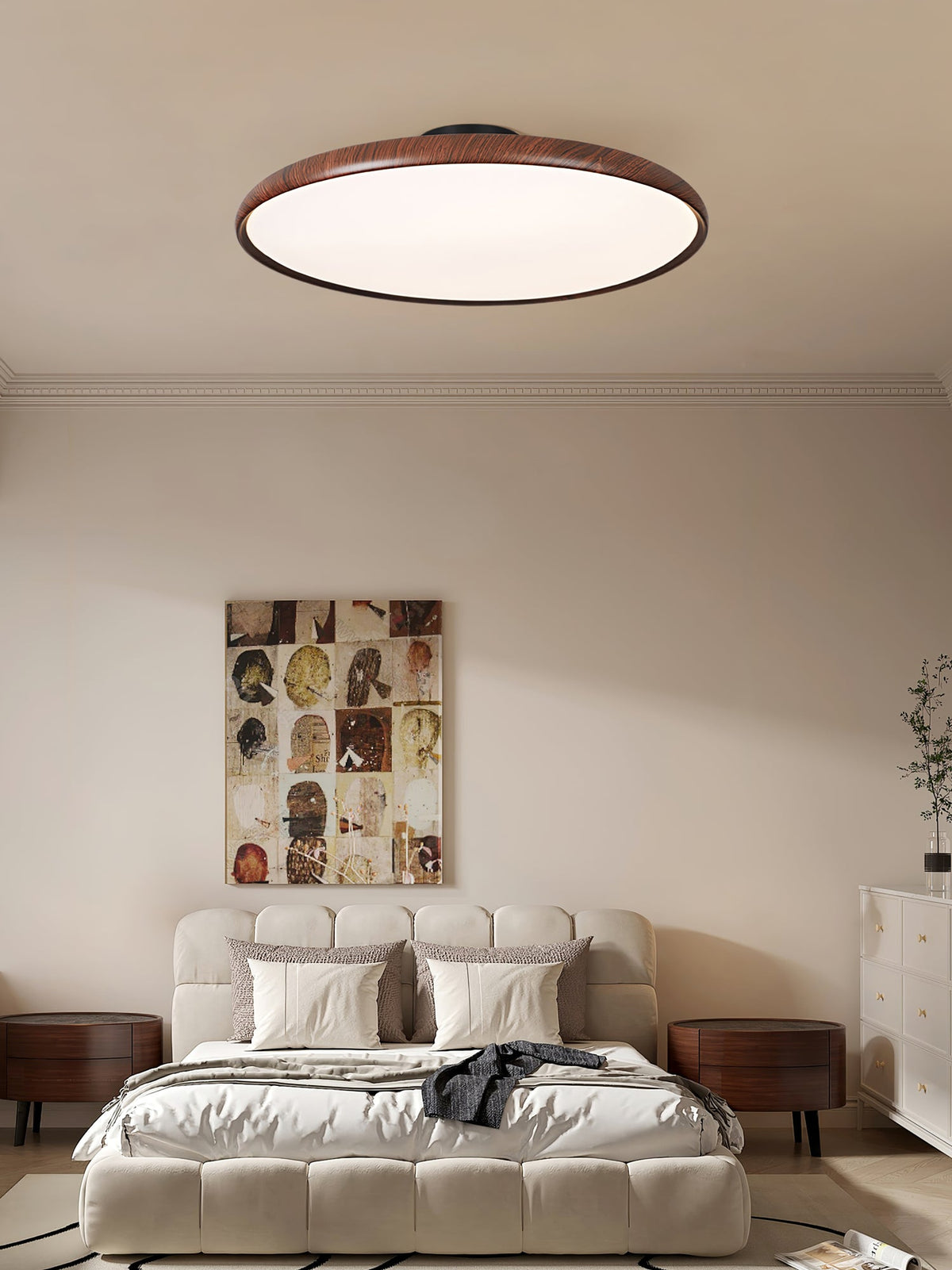 Lola Wood Grain Adjustable Ceiling Lamp - view 8