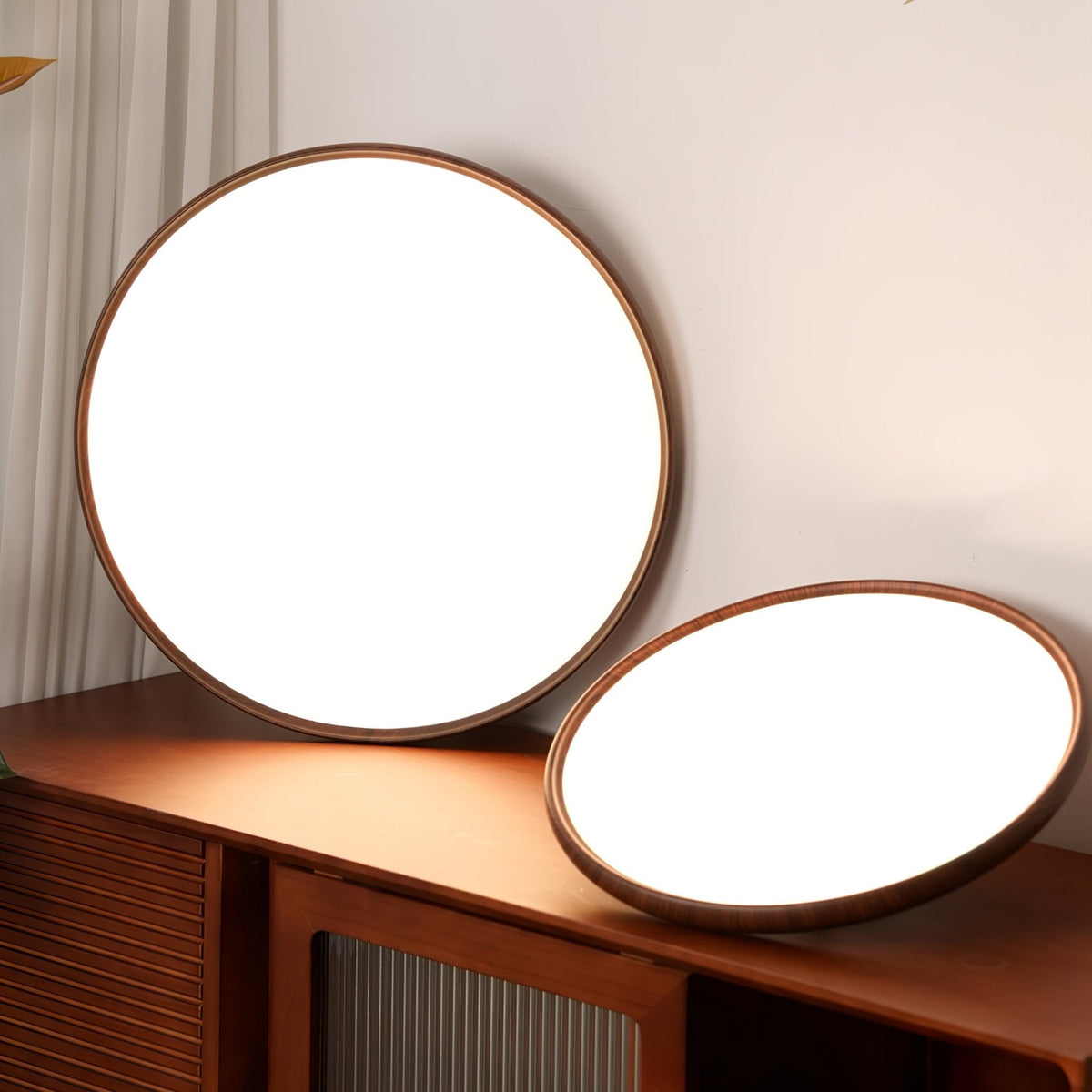 Lola Wood Grain Adjustable Ceiling Lamp - view 6