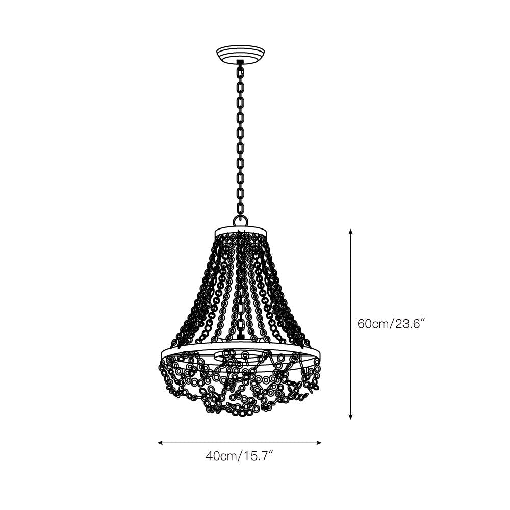Longwell Chandelier - view 3
