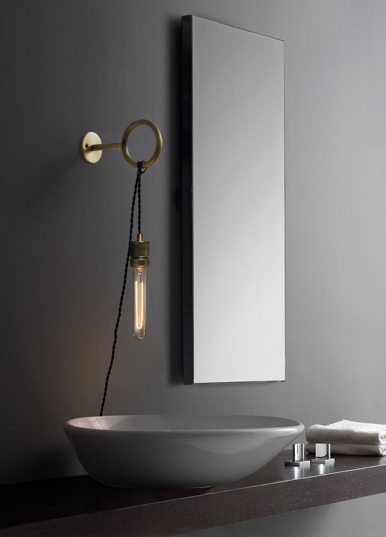 Loop Minimalist Wall Light With Wall Socket
