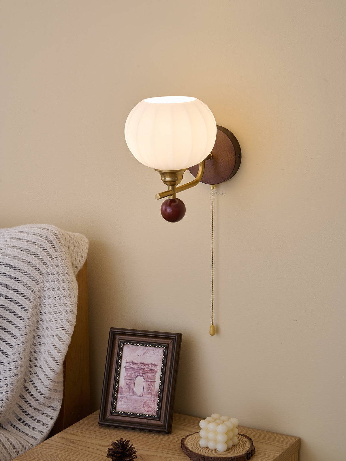 Lumea Crest Iron Wall Lamp - view 15