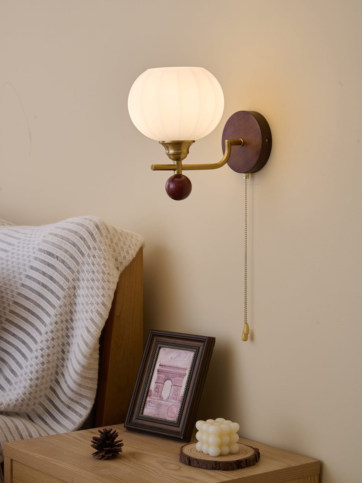 Lumea Crest Iron Wall Lamp - view 6