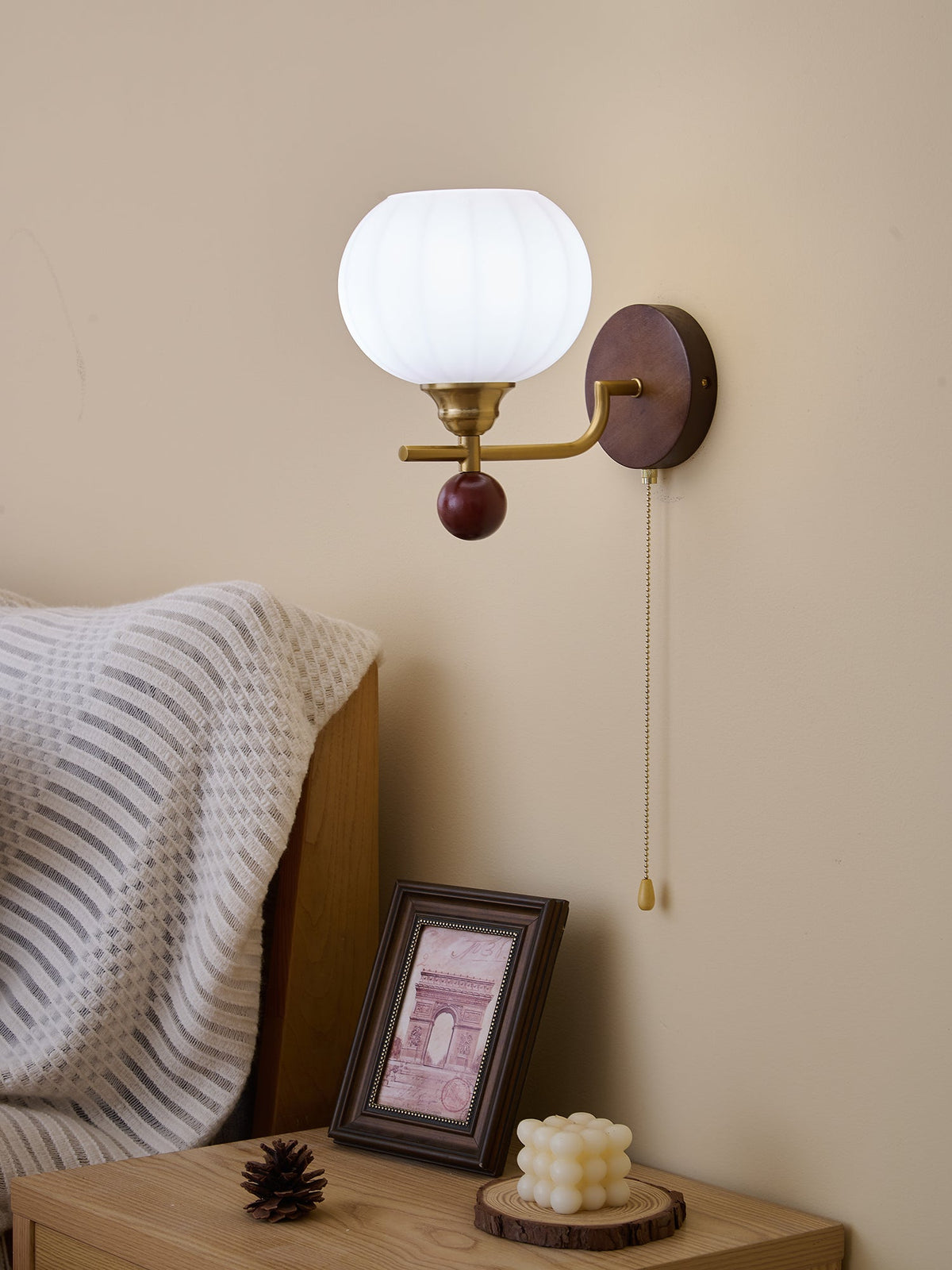 Lumea Crest Iron Wall Lamp - view 8