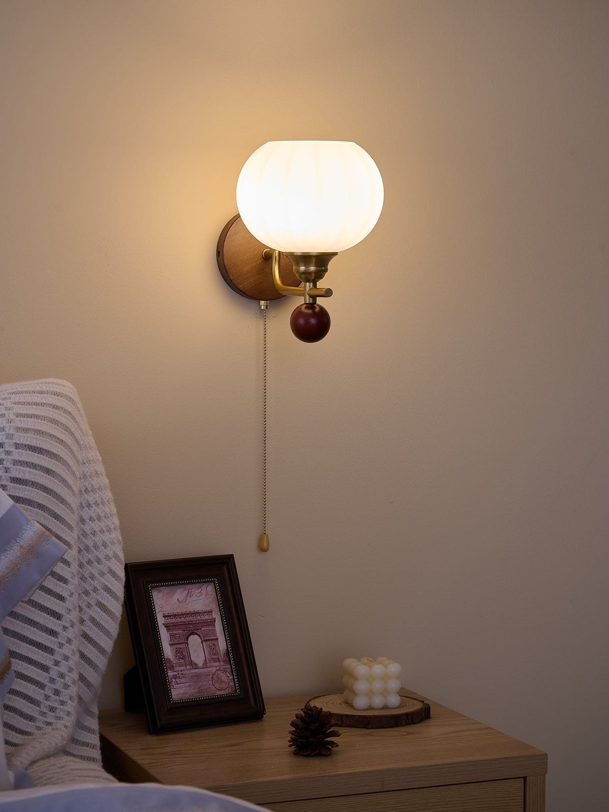 Lumea Crest Iron Wall Lamp - view 13