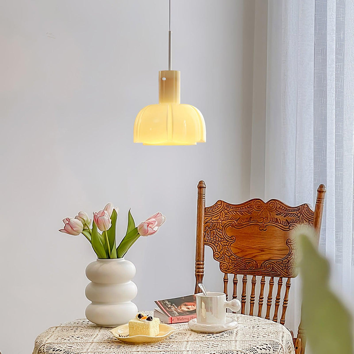 Lumina Petal Glass Pendant Light - view 9
