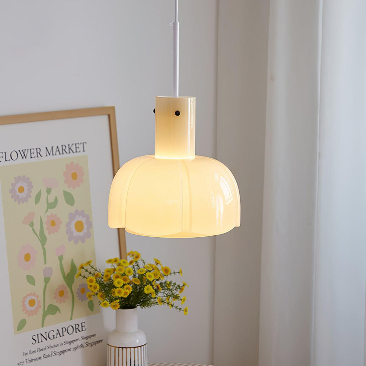 Lumina Petal Glass Pendant Light - view 3