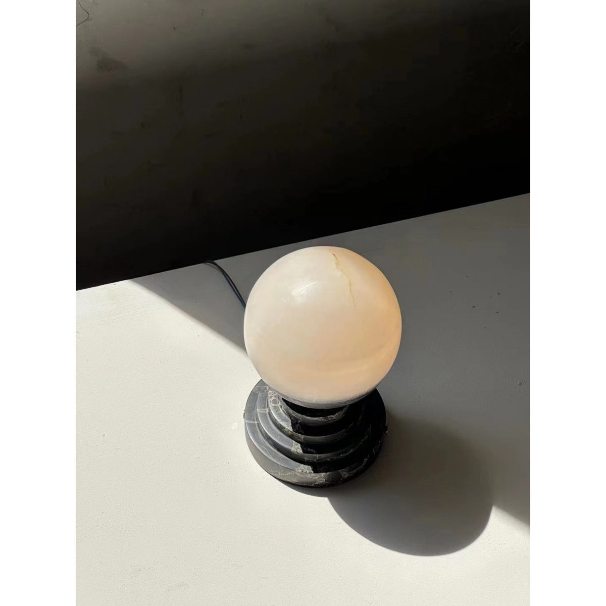 Lunar Marble Table Lamp - view 9