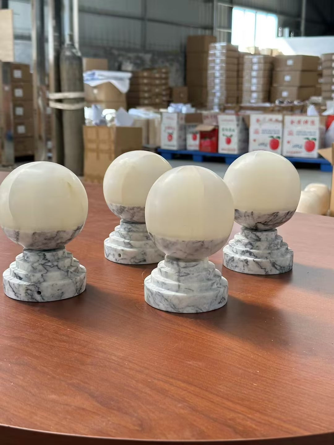 Lunar Marble Table Lamp - view 14