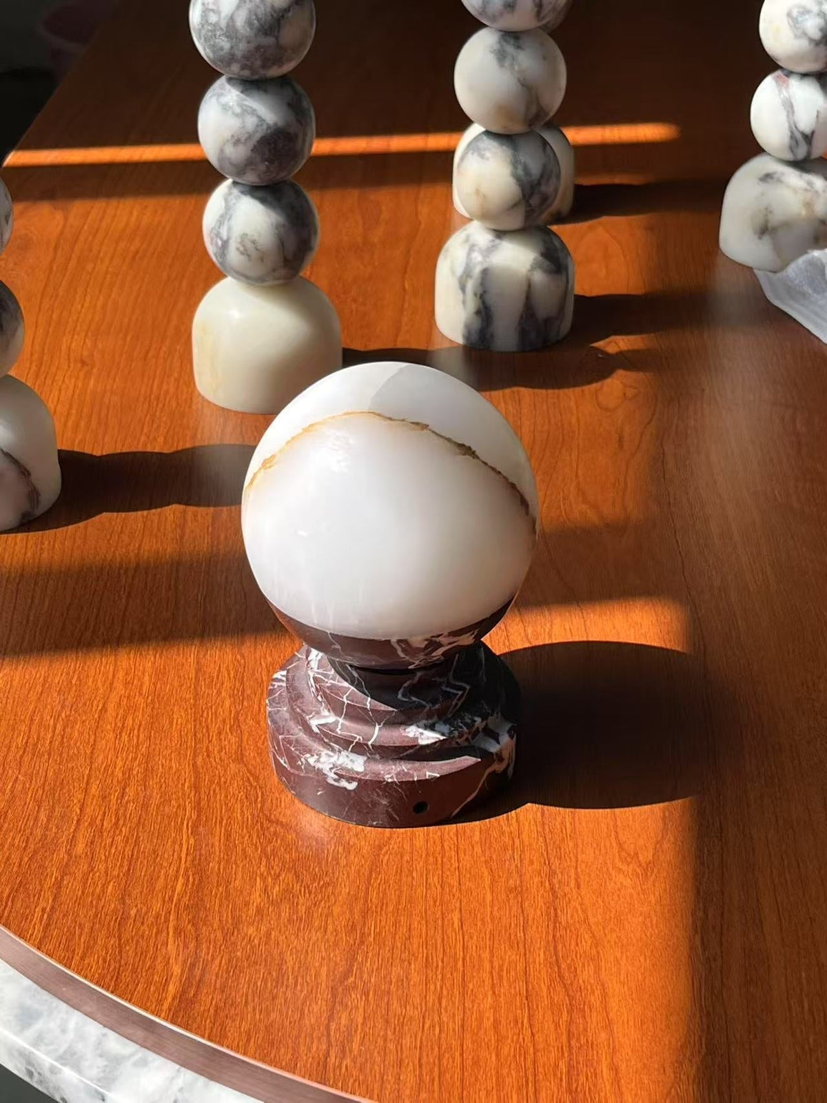 Lunar Marble Table Lamp - view 21