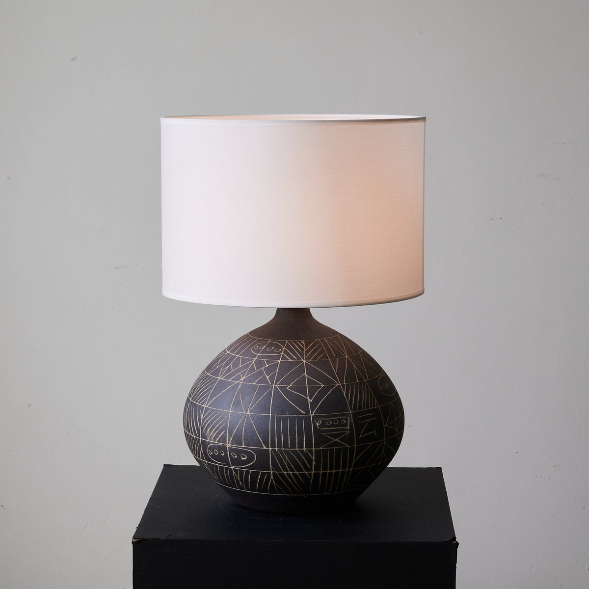 Lunari Etch Table Lamp - view 2