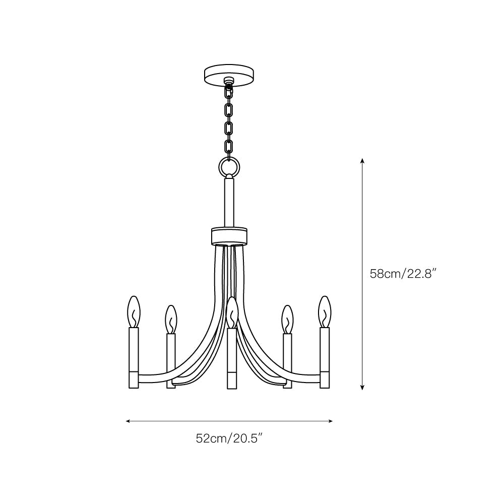 Lyndon Chandelier - view 4