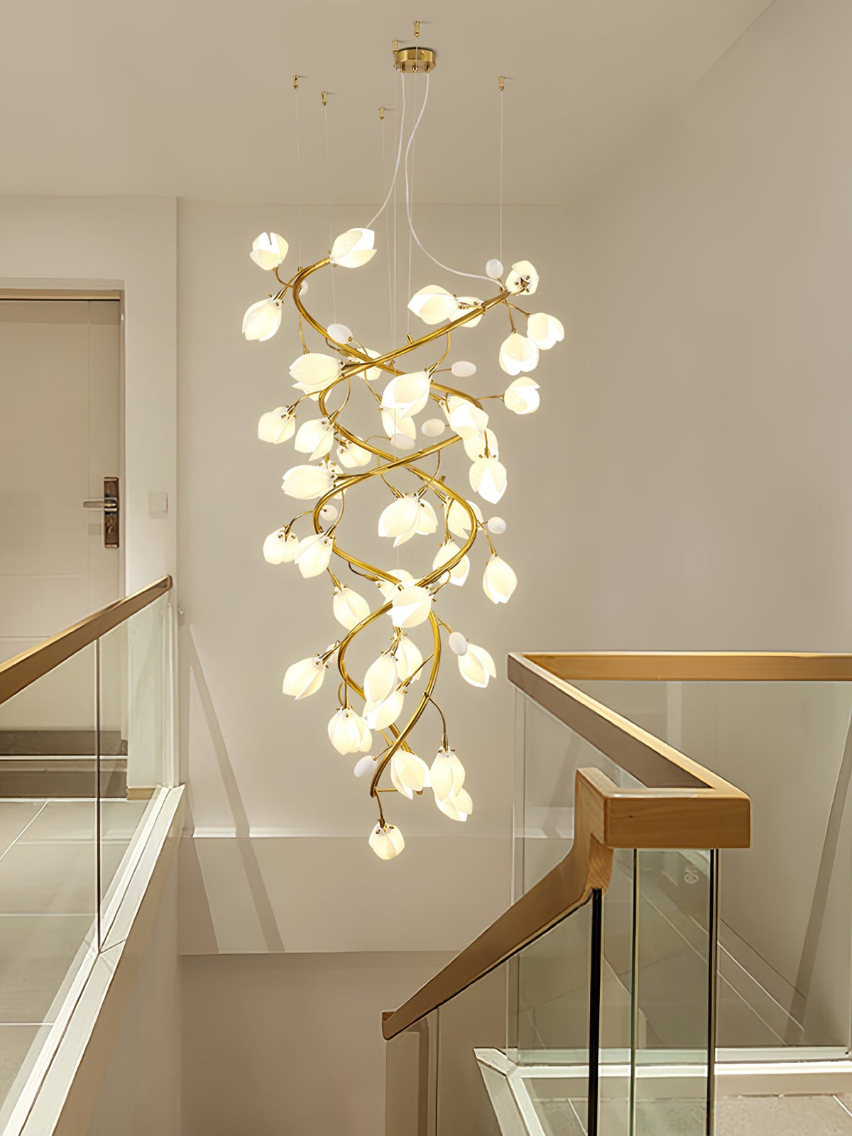 Lysandra Cascade Stairs Chandelier