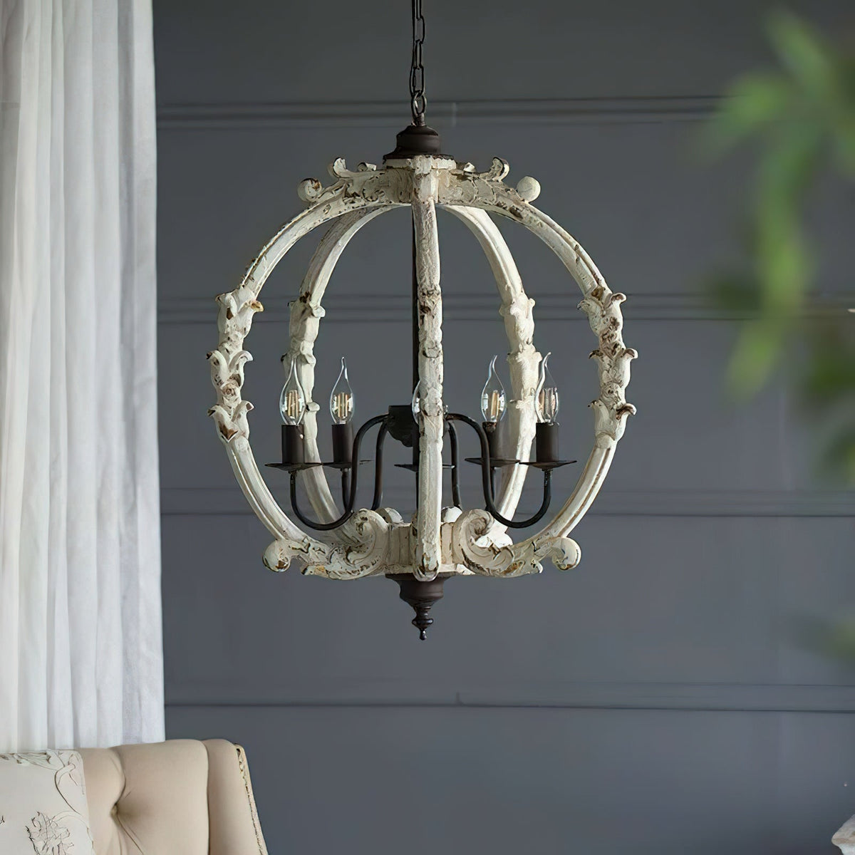Maci Wood Pendant Lamp