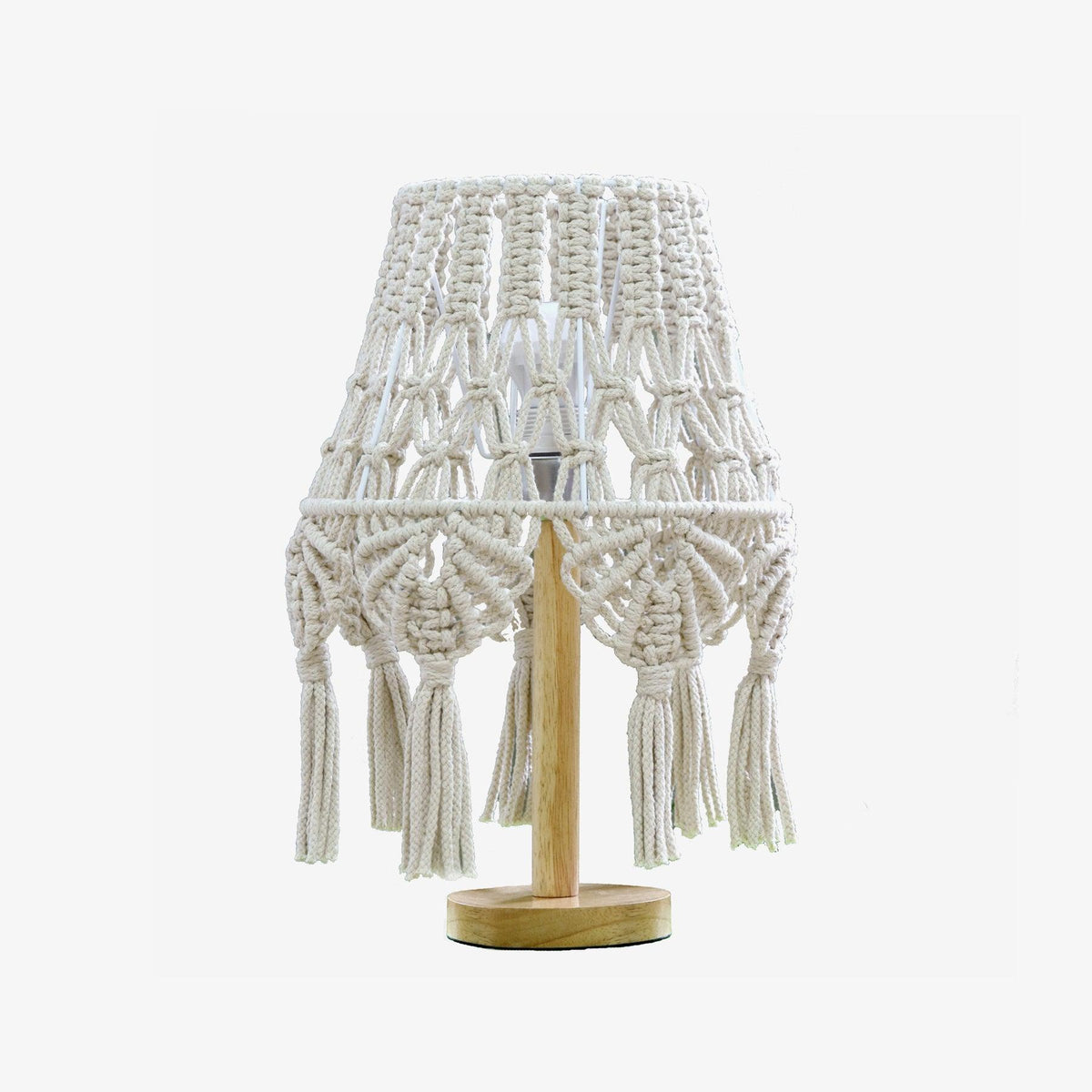 Macrame Table Lamp - view 4
