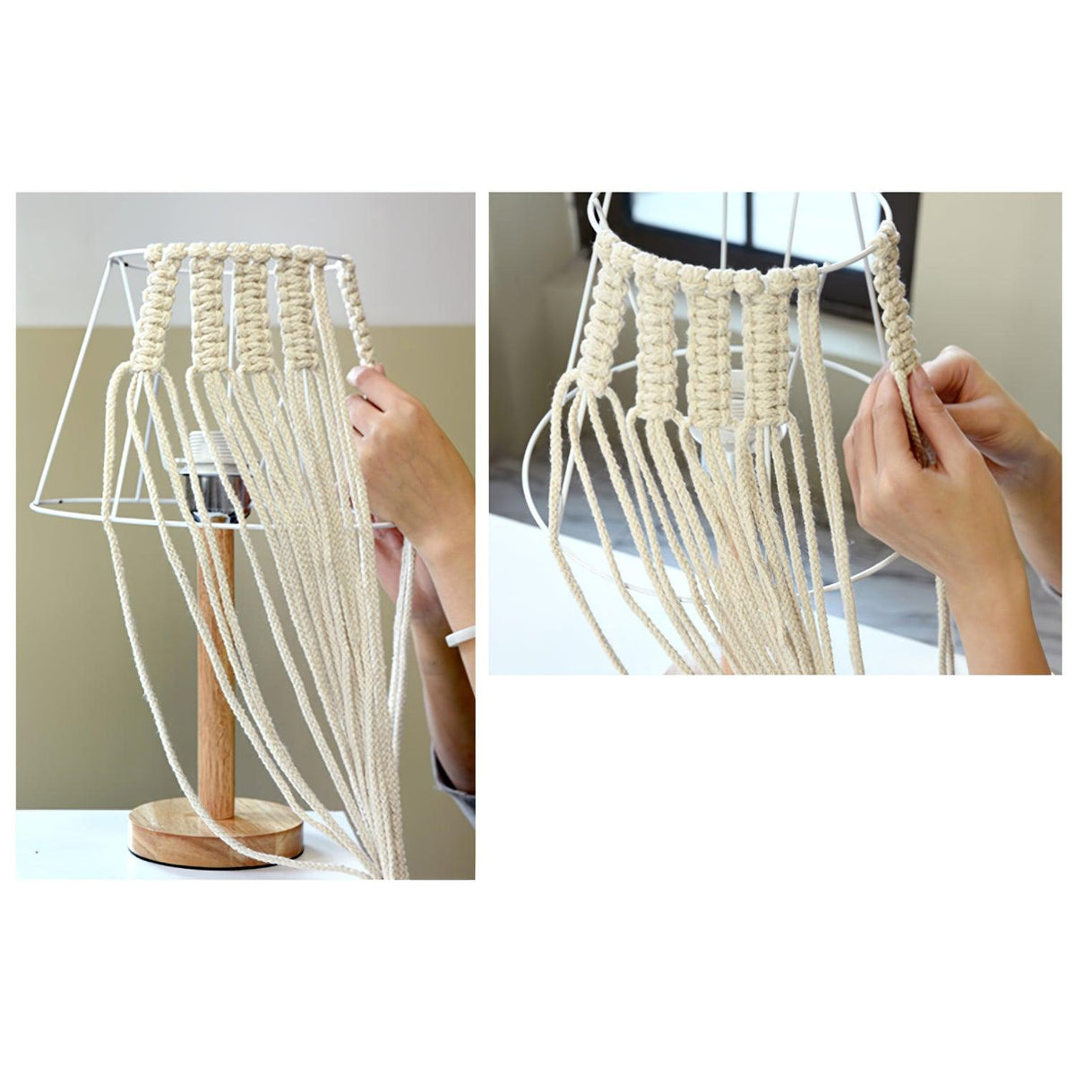 Macrame Table Lamp - view 12