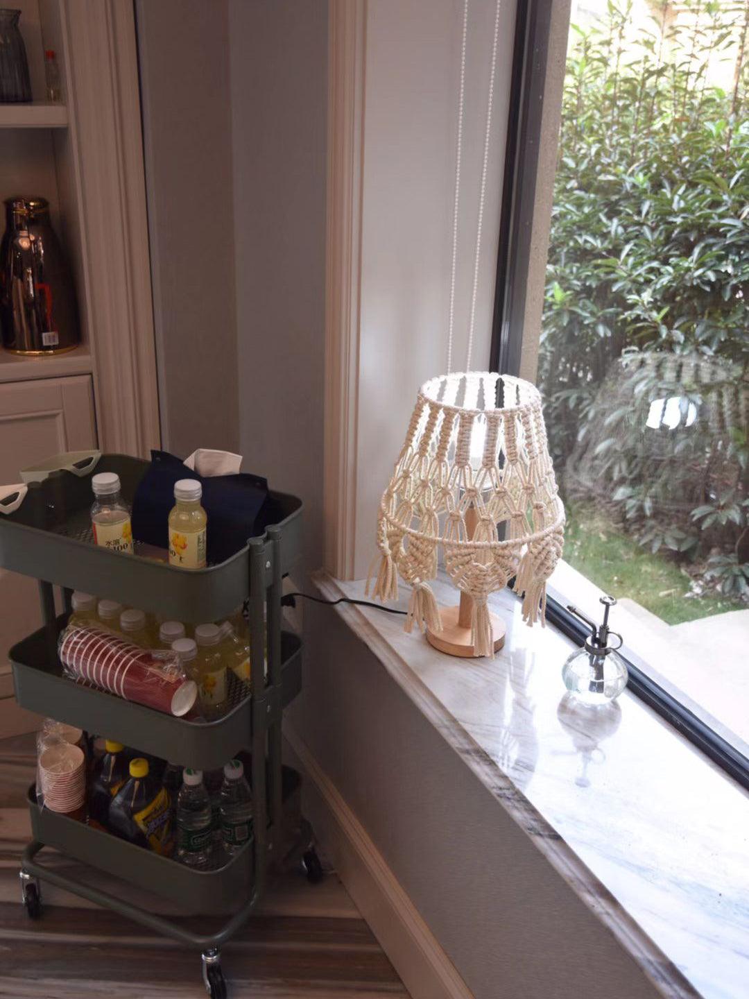 Macrame Table Lamp - view 15