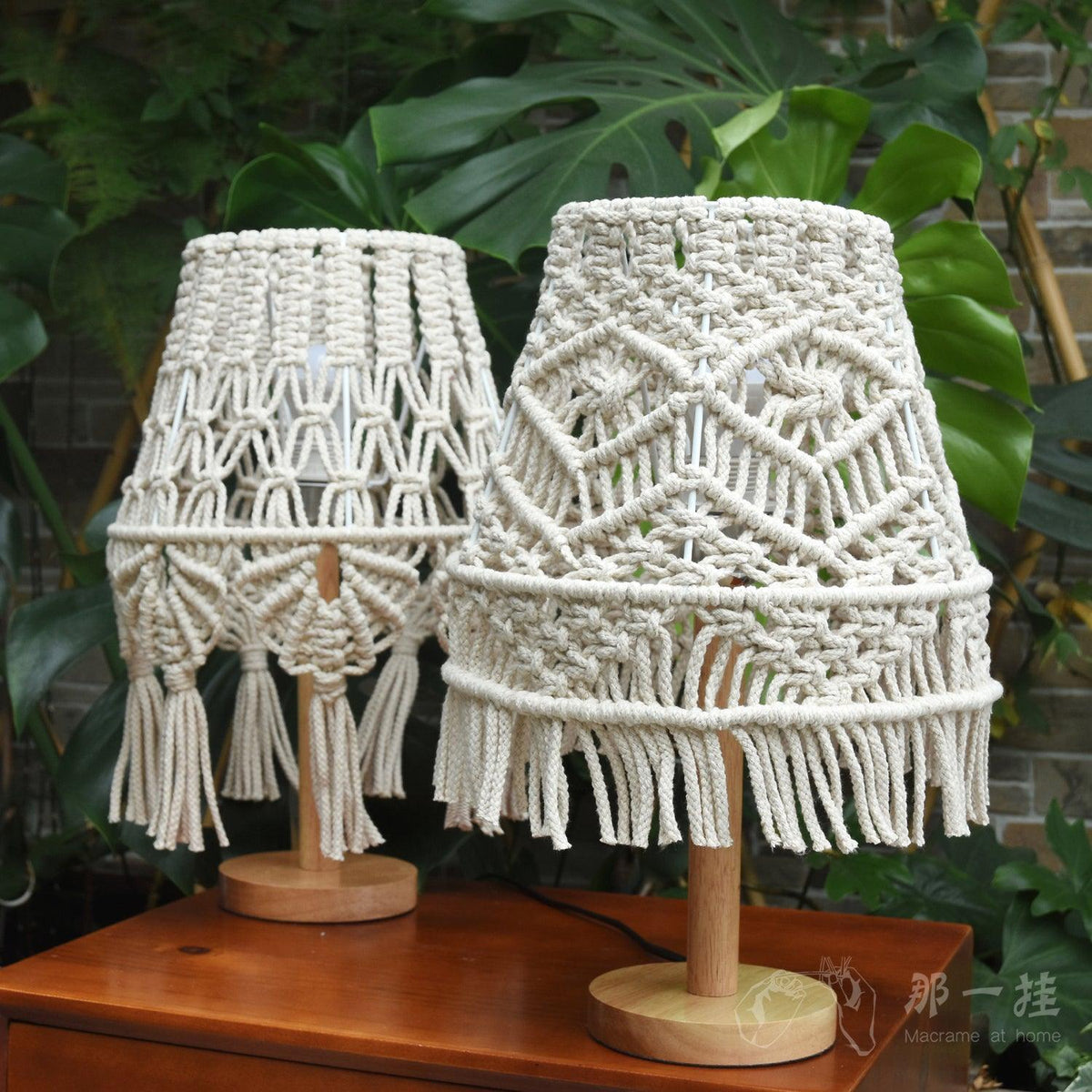 Macrame Table Lamp - view 7